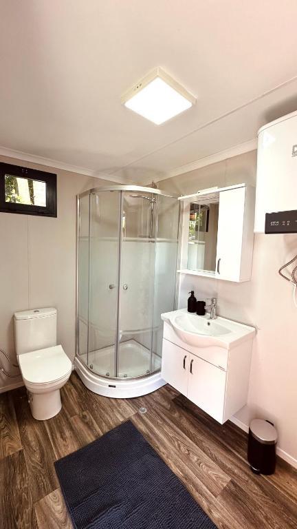 Luxe Tiny House Bij Het Leekstermeer Matsloot Eksteriør billede