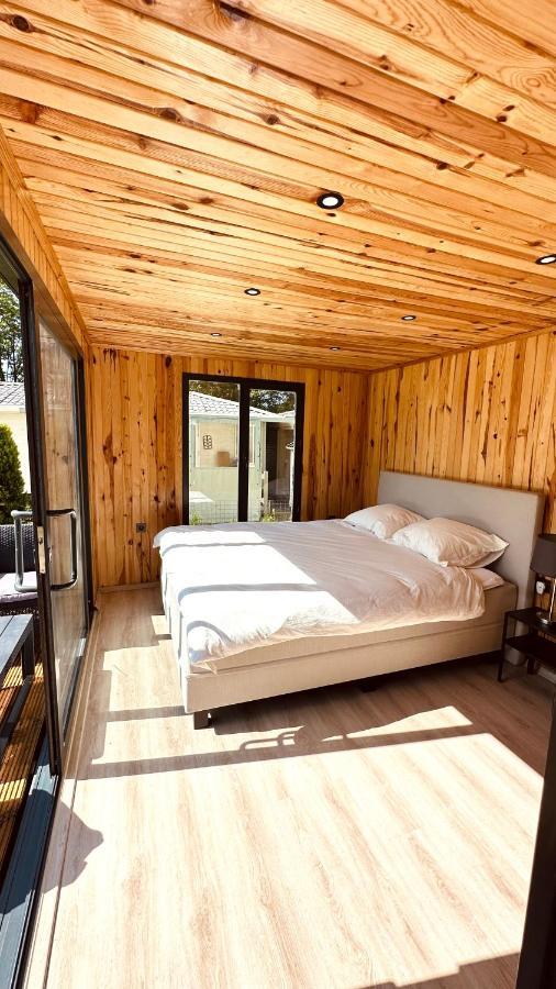 Luxe Tiny House Bij Het Leekstermeer Matsloot Eksteriør billede